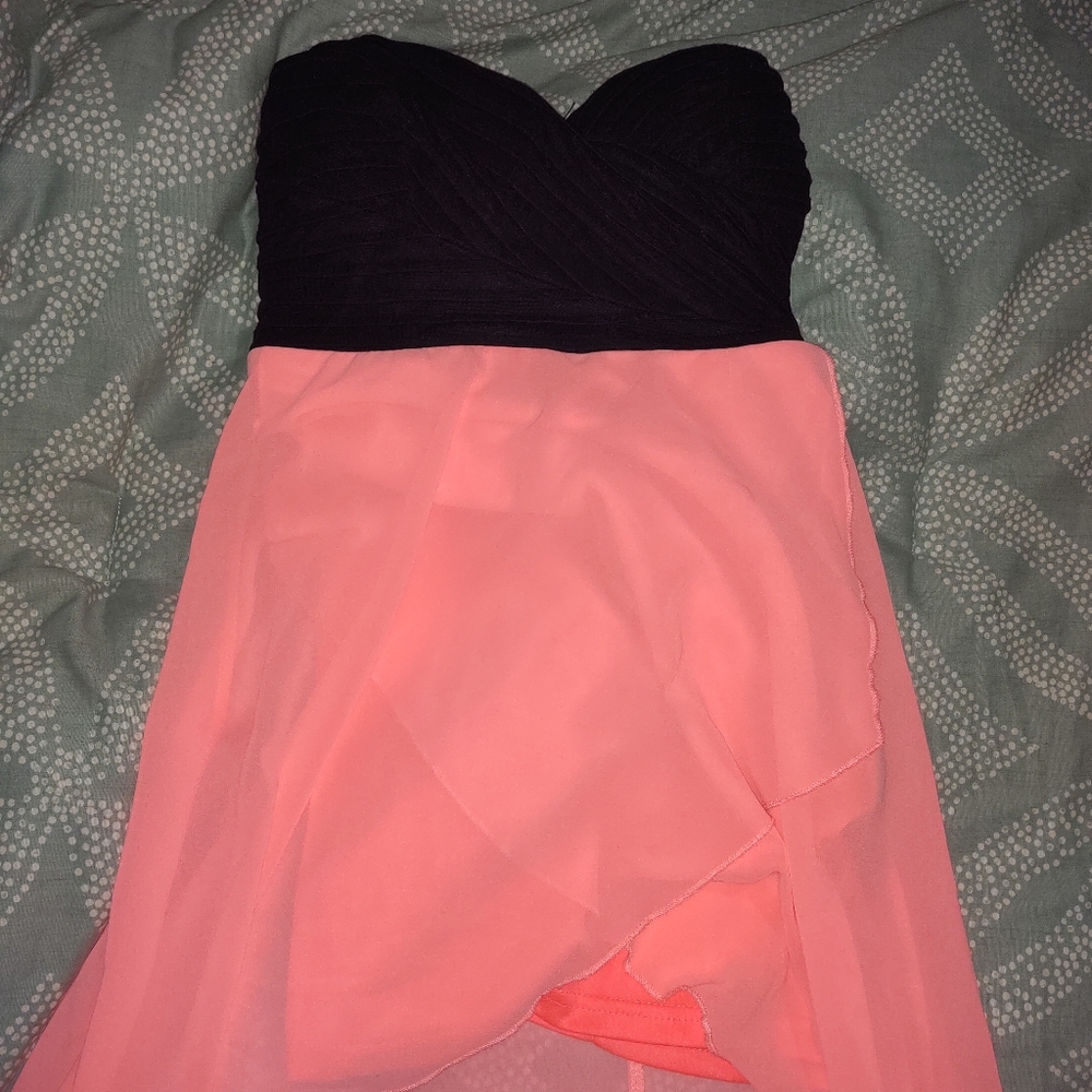 High and low dress